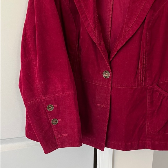 Lane Bryant Deep Red Blazer - Picture 2 of 7